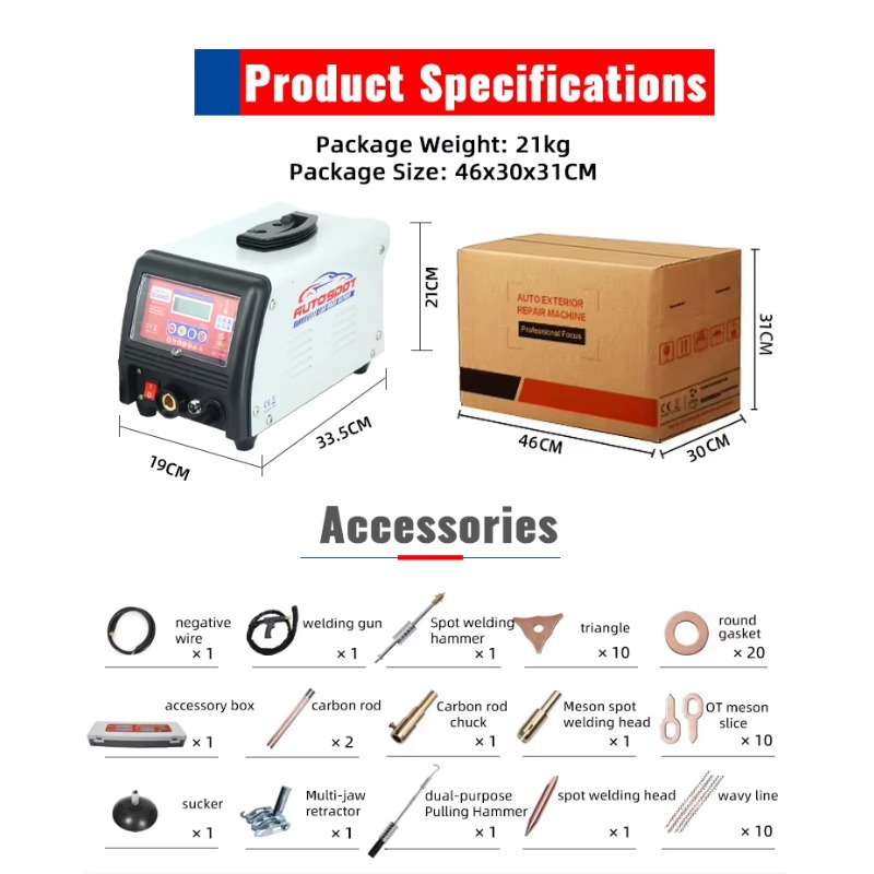 98ES Steel Dent Puller Machine - Dent Repair Puller ulasan dan harga