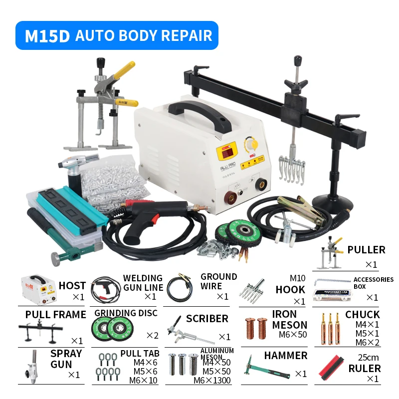 M15D/15D Portable Aluminum Spo - Dent Repair Puller ulasan dan harga