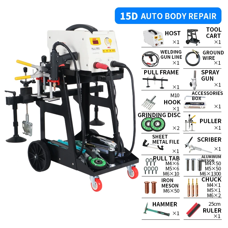 M15D/15D Portable Aluminum Spo - Dent Repair Puller ulasan dan harga